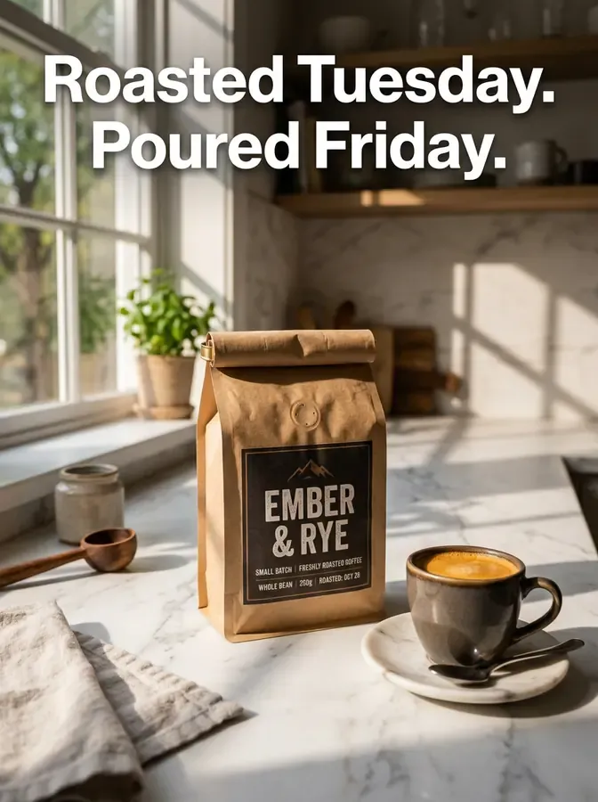 Roasted Tuesday, poured Friday