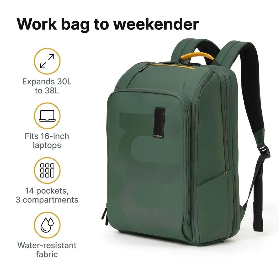 Backpack listing image on white