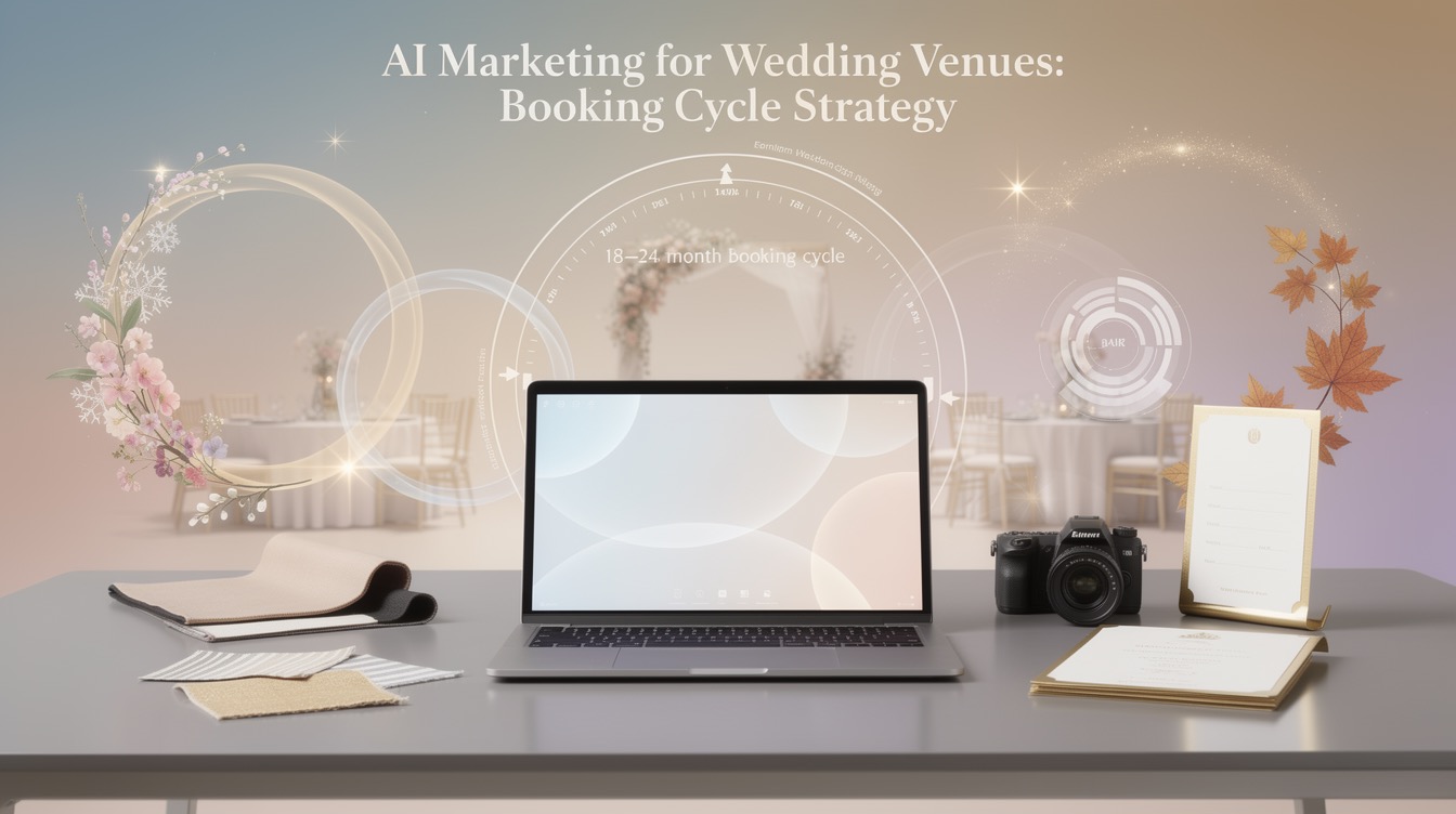 AI Marketing for Wedding Venues: Booking Cycle Strategy hero image